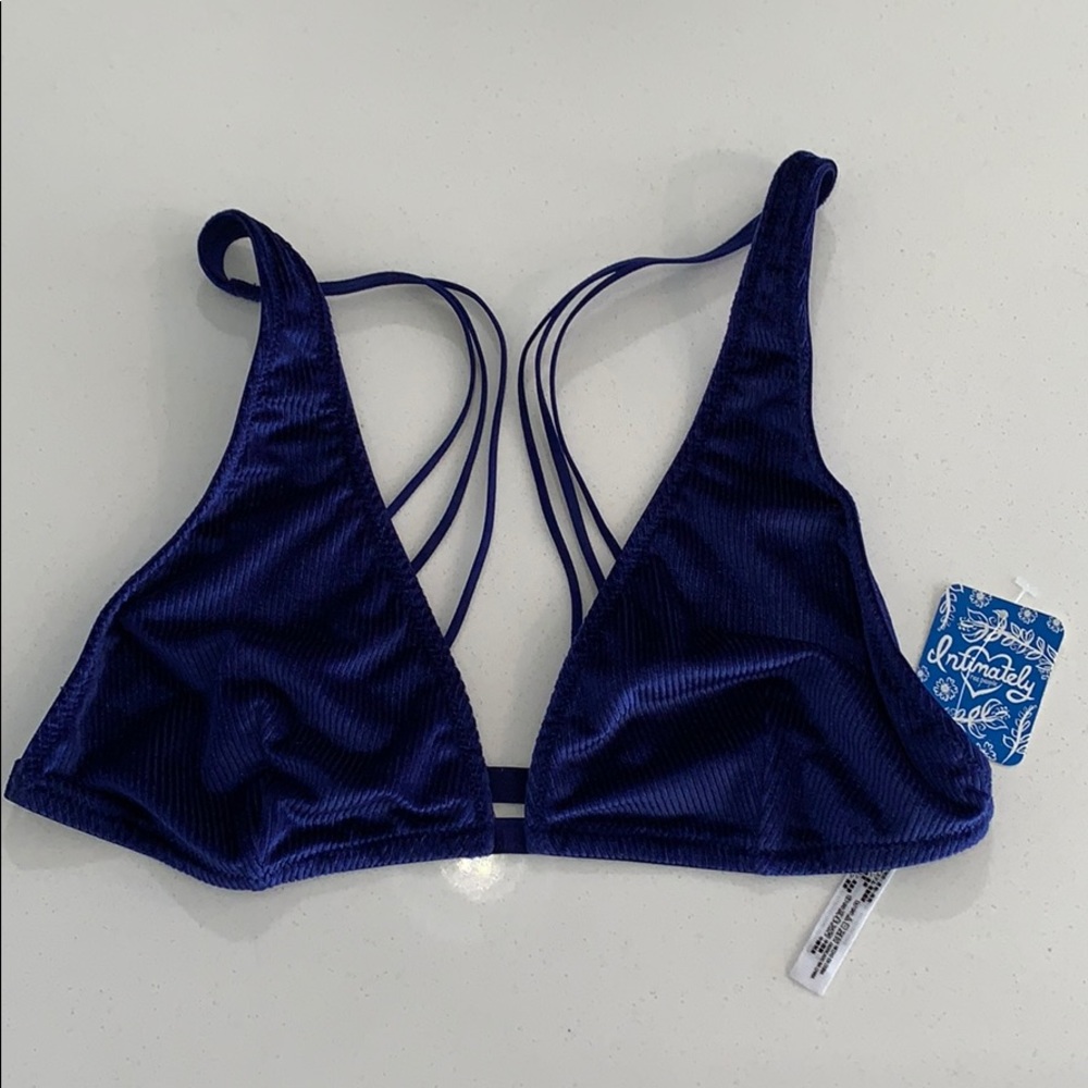 Free People Velvet Bralette